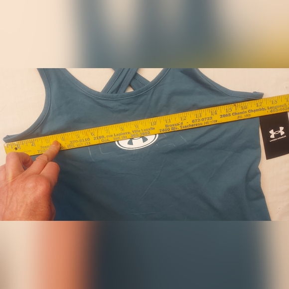 Under Armour Teal Sleeveless Top - Picture 4 of 9